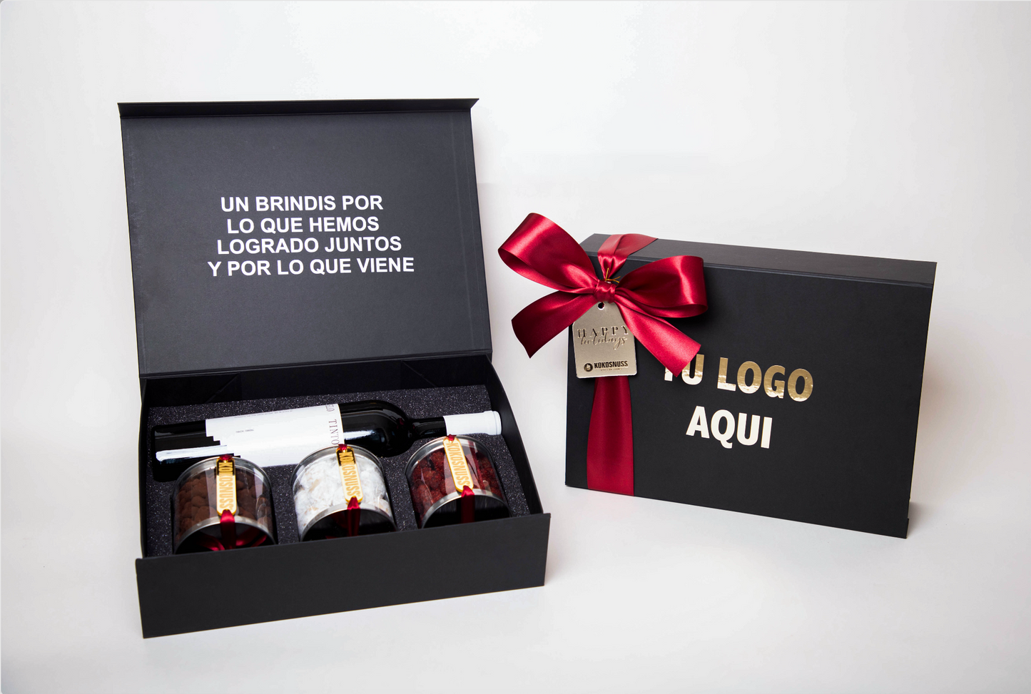 Caja MEDIANA rígida - regalo corporativo