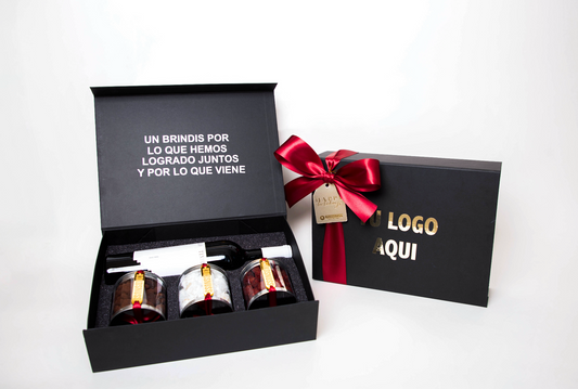 Caja MEDIANA rígida - regalo corporativo