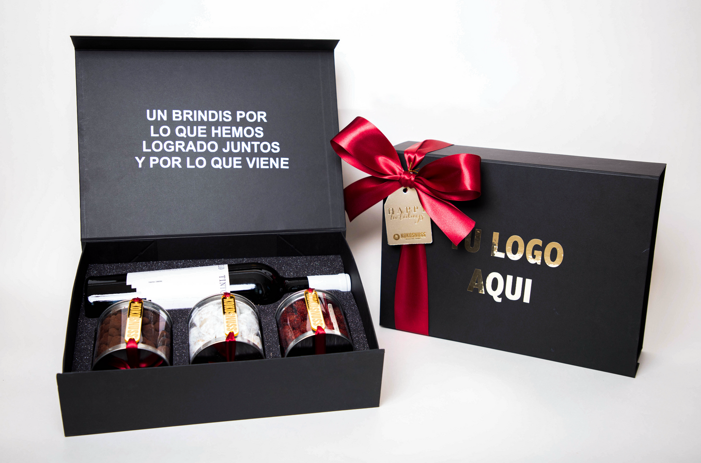 Caja MEDIANA rígida - regalo corporativo